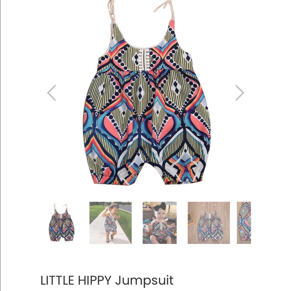 Hazel & Bo “little hippie” jumpsuit